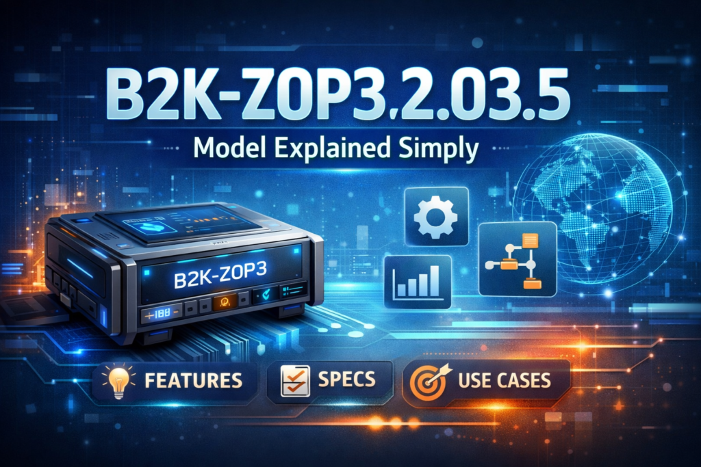 B2K-ZOP3.2.03.5 Model