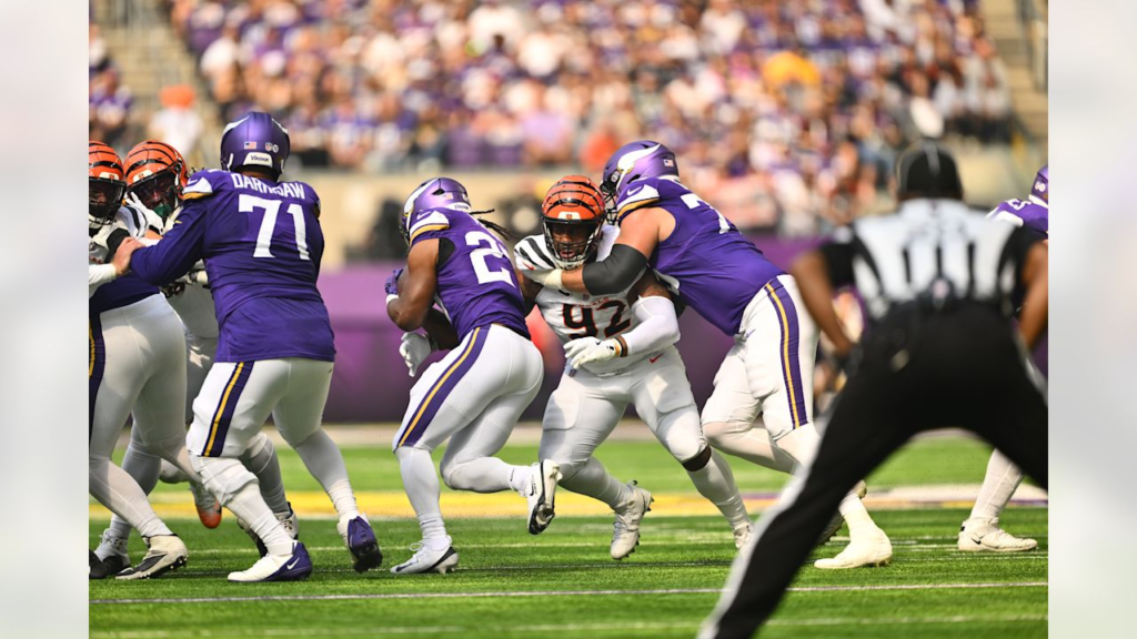 Bengals vs Minnesota Vikings Match Player Stats
