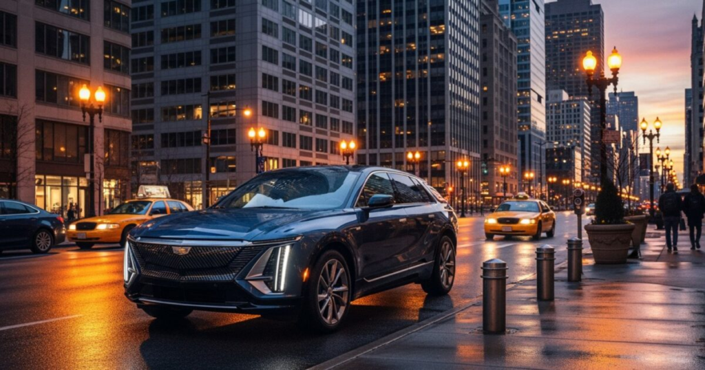 do the driving modes in cadillac lyriq offer different ranges or battery usages?