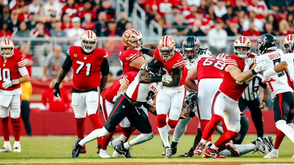 Atlanta Falcons vs 49ers Match Player Stats