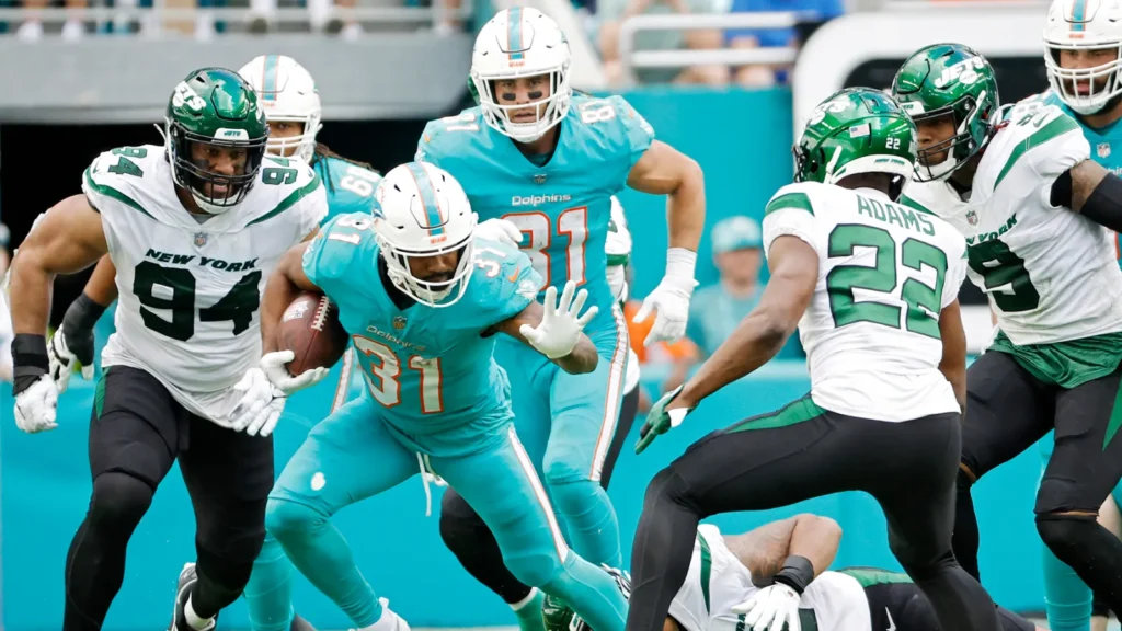 new york jets vs miami dolphins match player stats